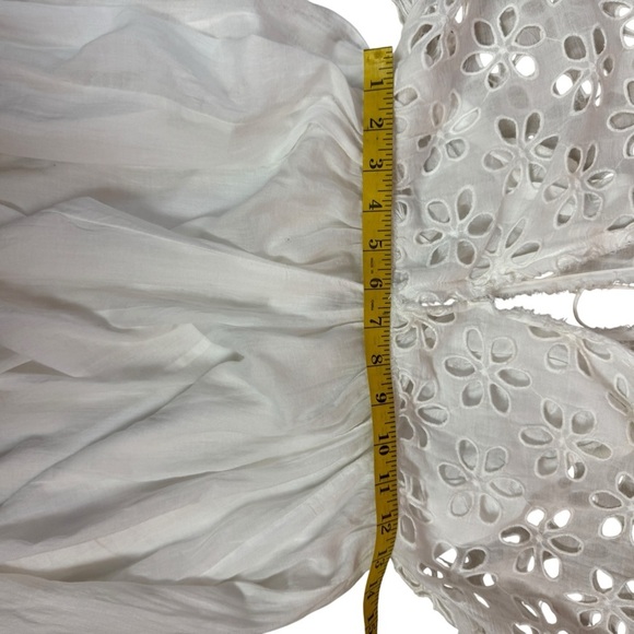 Free People Bella Note Eyelet Babydoll Dress Size Small. E37 - Picture 4 of 17